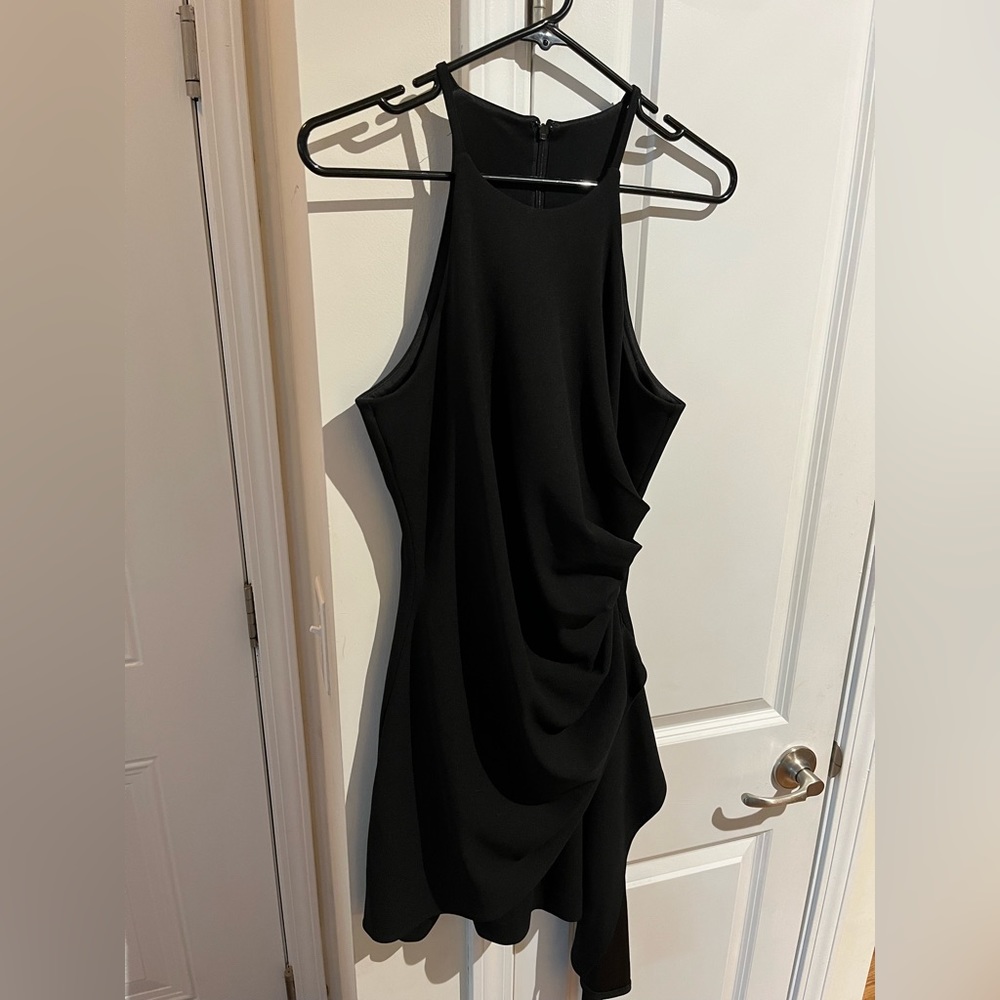 Badgley Mischka black formal dress